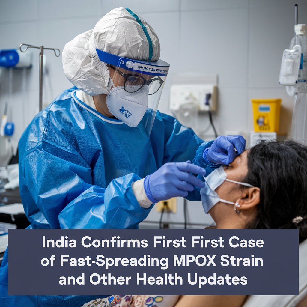 India Confirms First Case of Fast-Spreading Mpox Strain and Other Health Updates - By www.Glowsandhealth.com